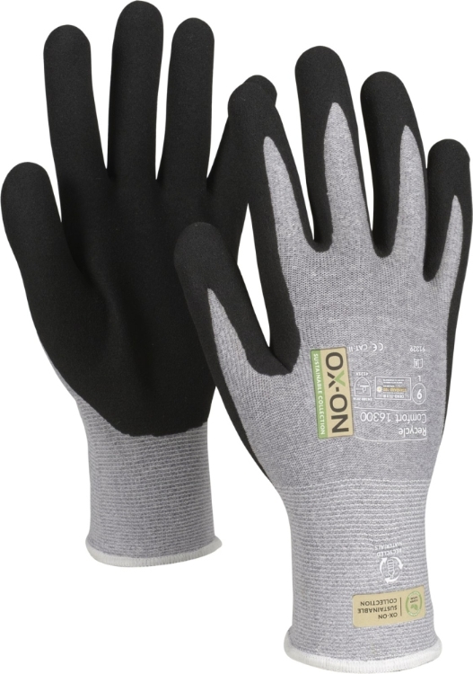 OX-ON, Recycle Comfort 16300, Str. 9, Arbejdshandske