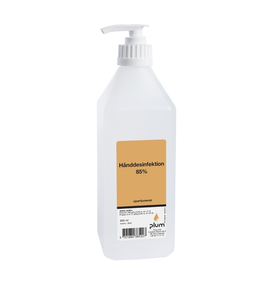 Plum hånddesinfektion 85% m/glycerol