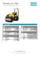 Teknisk datablad, Dynapac CC1300