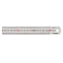 Diesella Stållineal, 600x30x1,2 mm