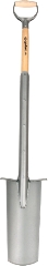Galax Drænspade, Kort blad