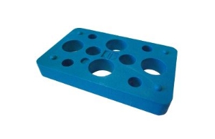 Justerbrik, 50x80x2 mm, 500 stk.