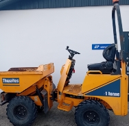 Thwaites 1 Tonne m/højtip, Brugt dumper 