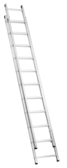 Skydestige, 4 m, 8+8 trin, 2-delt, Proff
