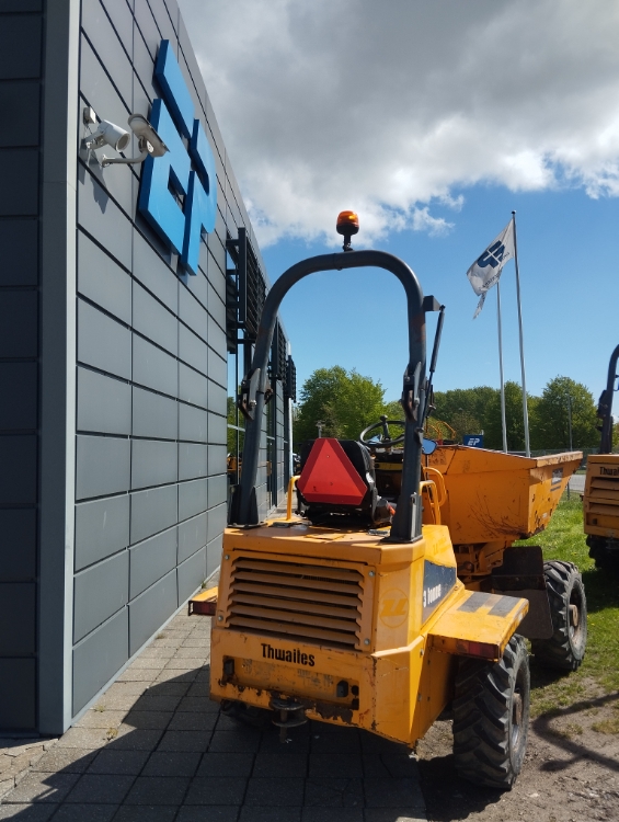 Thwaites 3 Tonne m/dr. højtip, Brugt dumper