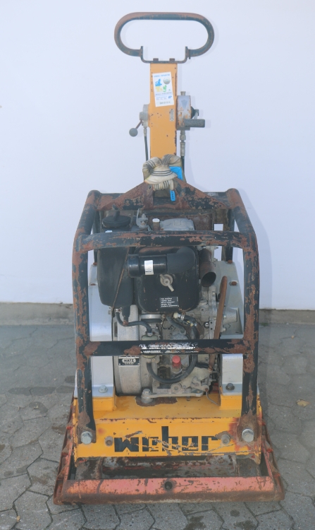 Weber TC72, Brugt pladevibrator