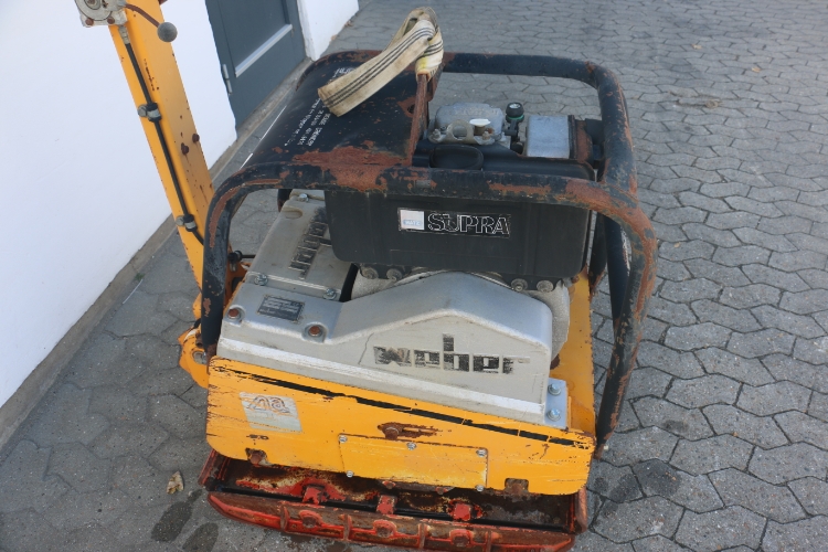 Weber TC72, Brugt pladevibrator