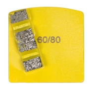 WSM Yellow, 8 mm, #60/80, Single