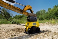 Epiroc HC350 Pladevibrator (statisk), Maskinbåren