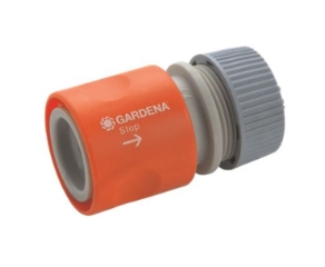 Slangekobling m/stop, 3/4"