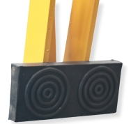 Kantstenstang m/gummi 300 kg