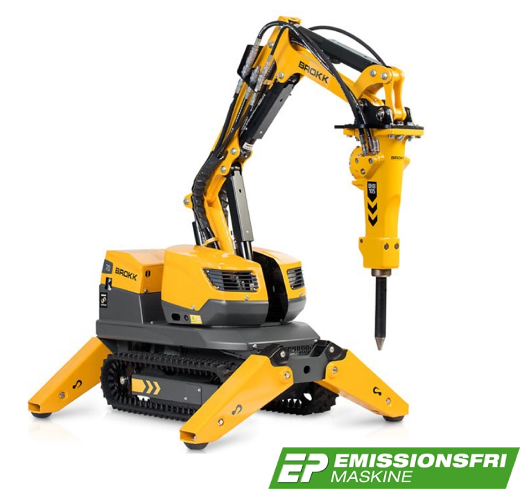 Brokk 70, Nedbrydningsrobot