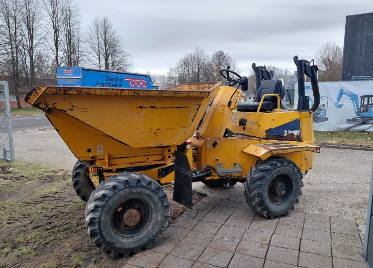 Thwaites 3 Tonne m/dr. højtip, Brugt dumper