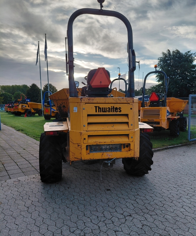 Thwaites 6 Tonne m/drejelig tip, Brugt dumper