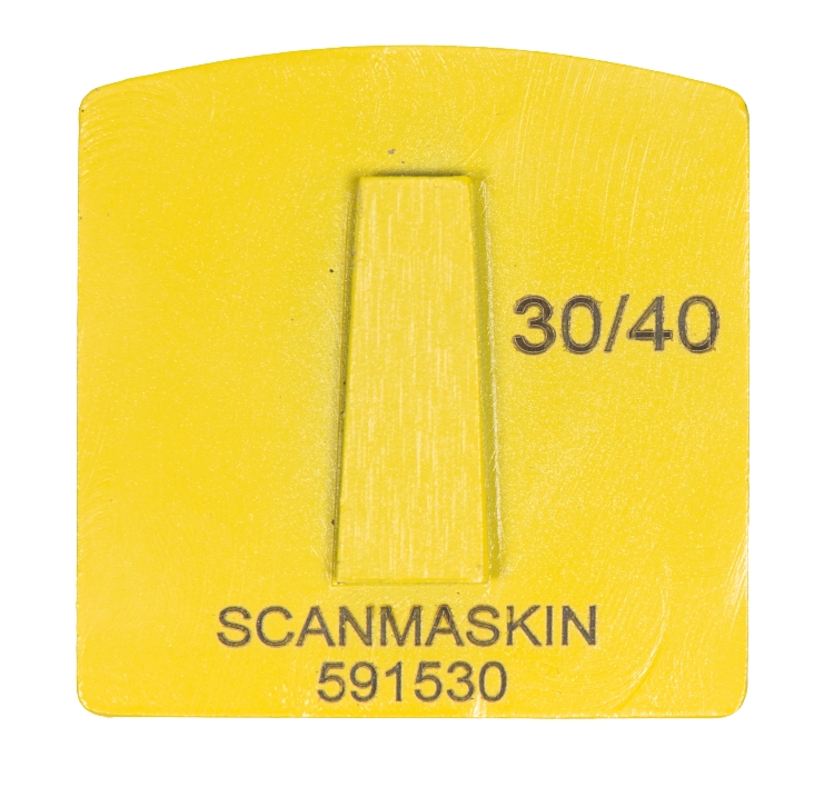 WSM Yellow, 12 mm, #30/40, Double