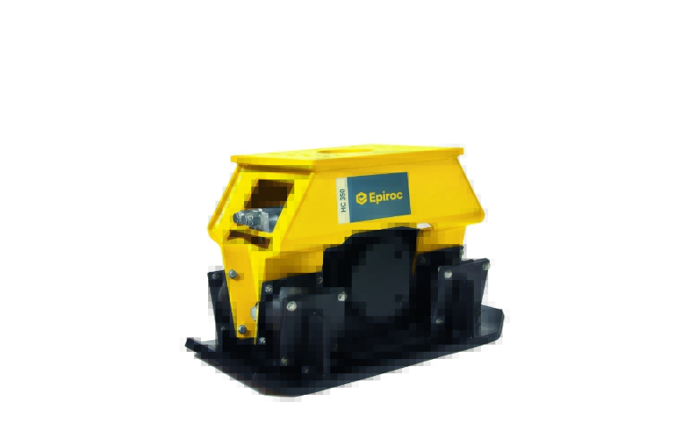 Epiroc HC350 Pladevibrator (360° rotation), Maskinbåren