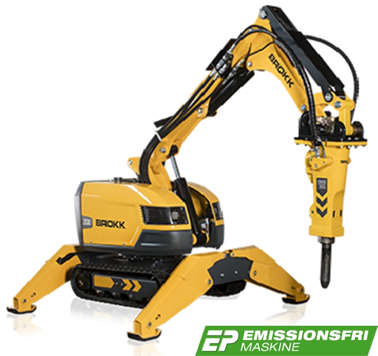 Brokk 200, Nedbrydningsrobot