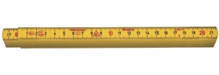 Hultafors Tommestok m/skiftemål, 2 m