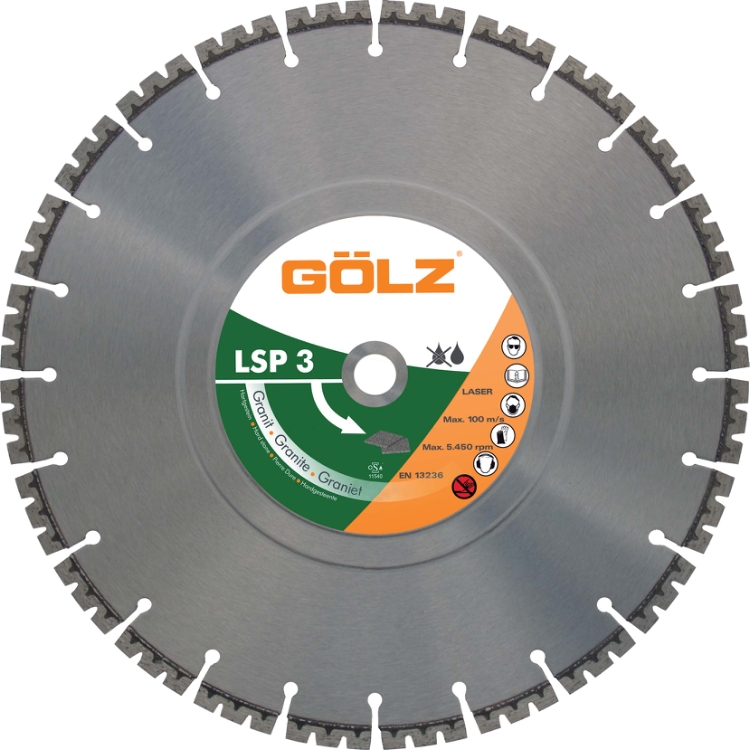 Gölz LSP 3, Ø230x22,2 mm, Diamantskive