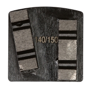 WSM Black, 8 mm, #140/150, Double