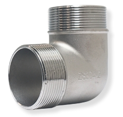 2” Nippelrør m/90° bøjning, udv. gevind